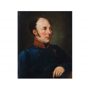 Artist 19th century, Portrait of the officer Franz Ignaz Waldmann