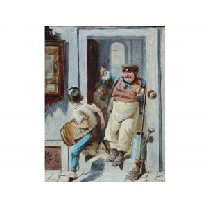 Artist 2nd half of the 19th century, The thief