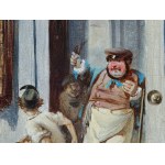 Artist 2nd half of the 19th century, The thief