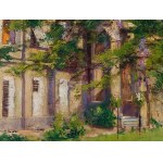 Impressionist around 1900, Villa in the countryside