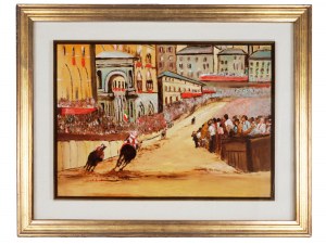 Unknown artist, Palio di Siena