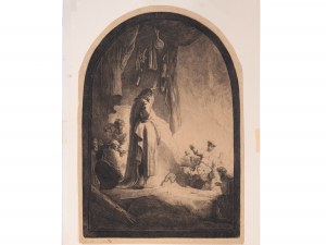 Rembrandt van Rijn, 1606 - 1669, engraving