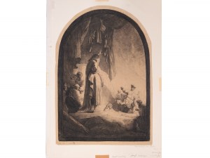 Rembrandt van Rijn, 1606 - 1669, engraving