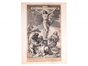 Francois Perrier, Crucifixion, engraving