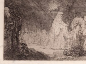 Rembrandt van Rijn, 1606 - 1669, later print by Basan with 8-10 mm margins