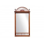 Console table with mirror, in the Empire style of 1800