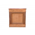 Console table with mirror, in the Empire style of 1800