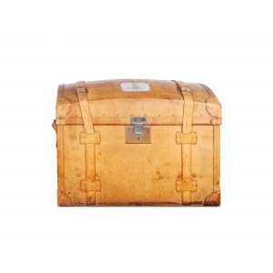 Leather suitcase Travel suitcase, Early 20th century