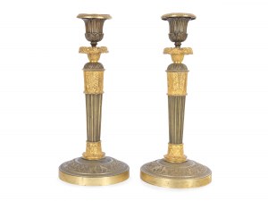 Pair of candlesticks, France around 1840/50