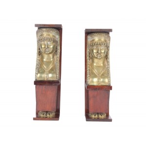 Pair of caryatids, After antiquity around 1800/1820