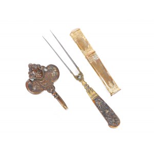 Mixed lot: 3 small objects, 17th/18th century