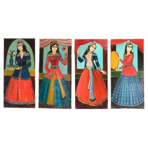 4 paintings, Kajar