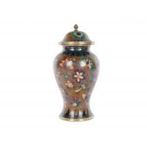 Vaso con coperchio, 1900 circa