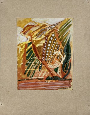 Bolesław GASIŃSKI (ur. 1935), Kompozycja, 2002