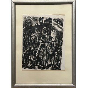 Bogna KRASNODĘBSKA-GARDOWSKA(1900-1986), Brzoza