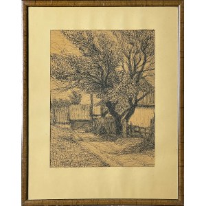 Tadeusz WYRZYKOWSKI (1925-2017), Village, 1948