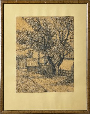 Tadeusz WYRZYKOWSKI (1925-2017), Wieś, 1948