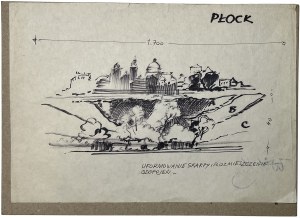 Wiktor ZIN (1925-2007), Plock - formation of slope, distribution of detachments