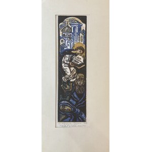 Maria HISZPAŃSKA-NEUMANN (1917-1980), Mládí svatého Cyrila, z cyklu Panonské legendy, 1969.
