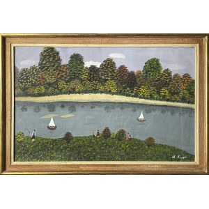 Maria KORSAK (1908 - 2002), By the River