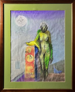 Marian NOWIŃSKI (1944 - 2017), Łabędzie z Ledą, 1999