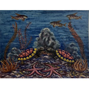 Jan PŁASKOCIŃSKI (1919 - 1993), In the Deep, 1958