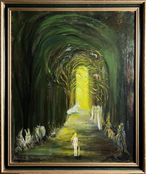 Peintre INDEPENDENT (né au XXe siècle), To meet a unicorn, 1991