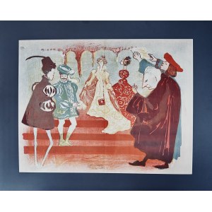 Karol FRYCZ (1877-1963), Eros and Psyche, 1904 (Teka Melpomena)