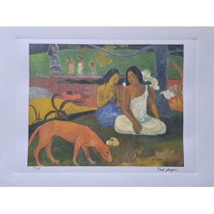 Eugène Henri Paul Gauguin (1848-1903), Arearea czyli Przestrzeń (znany również pod tytułem : Czerwony Pies)