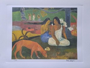 Eugène Henri Paul Gauguin (1848-1903), Arearea czyli Przestrzeń (znany również pod tytułem : Czerwony Pies)
