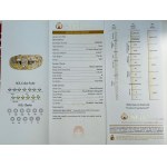 18K YELLOW GOLD RING - 7.76 GR WITH DIAMONDS - DH-R645