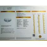 PRSTEŇ Z 18-KARÁTOVÉHO BIELEHO ZLATA - 4,81 GR S DIAMANTMI - DH-R768