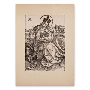 HANS BALDUNG (GERMANIA / GERMANIA 1485 - 1545) - La Madonna sulla riva del fiume