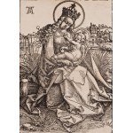 HANS BALDUNG (GERMANIA / GERMANIA 1485 - 1545) - La Madonna sulla riva del fiume