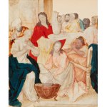 PAINTER OF THE 17TH CENTURY (CZECH / BOHEMIAN) - Jesus washes the feet of the disciples