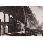 GIOVANNI BATTISTA PIRANESI (ITALIEN / ITALIEN 1720 - 1778) - Veduta degli avanzi del Tablino della Casa Aurea di Nerone detti volgarmente il Tempio della Pace