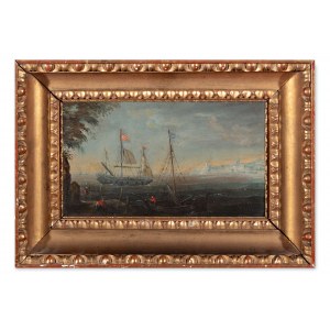 PAINTER OF THE 19TH CENTURY (SPAIN / SPANISH) - Spanish marina
