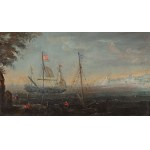 PAINTER OF THE 19TH CENTURY (SPAIN / SPANISH) - Spanish marina