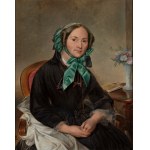 FERDINAND VON LÜTGENDORFF (GERMANY / GERMAN 1785 - 1858) - Portrait of Wilhelmine Hanhart (1809-1859)