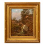 JOSEF MATĚJ NAVRÁTIL (CZECH / BOHEMIAN 1798 - 1865) - Mountain stream