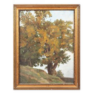 PAINTER OF THE 19TH CENTURY (CZECH / BOHEMIAN) - Landscape with tree