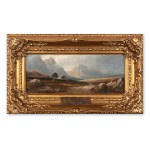 HUGO ULLÍK (CZECH / BOHEMIAN 1838 - 1881) - Mountain landscape