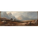 HUGO ULLÍK (CZECH / BOHEMIAN 1838 - 1881) - Mountain landscape