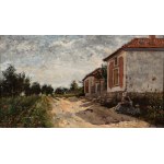 PITTORE DEL TARDO 19° SECOLO (CECA / BOEMIA) - Pomeriggio d'estate