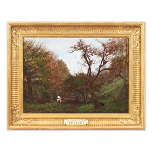 FRANÇOIS-LOUIS FRANÇAIS (FRANCE / FRENCH 1814 - 1897) - Les Cordiers