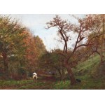 FRANÇOIS-LOUIS FRANÇAIS (FRANCE / FRENCH 1814 - 1897) - Les Cordiers