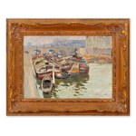 OTA BUBENÍČEK (CZECH / BOHEMIAN 1871 - 1962) - Five views of Paris