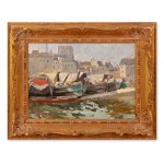 OTA BUBENÍČEK (CZECH / BOHEMIAN 1871 - 1962) - Five views of Paris