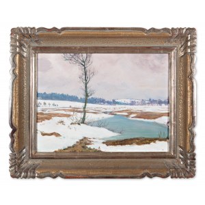 FRANTIŠEK KAVÁN (CZECHY / BOHEMIAN 1866 - 1941) - Odwilż
