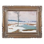 FRANTIŠEK KAVÁN (CZECH / BOHEMIAN 1866 - 1941) - Thaw